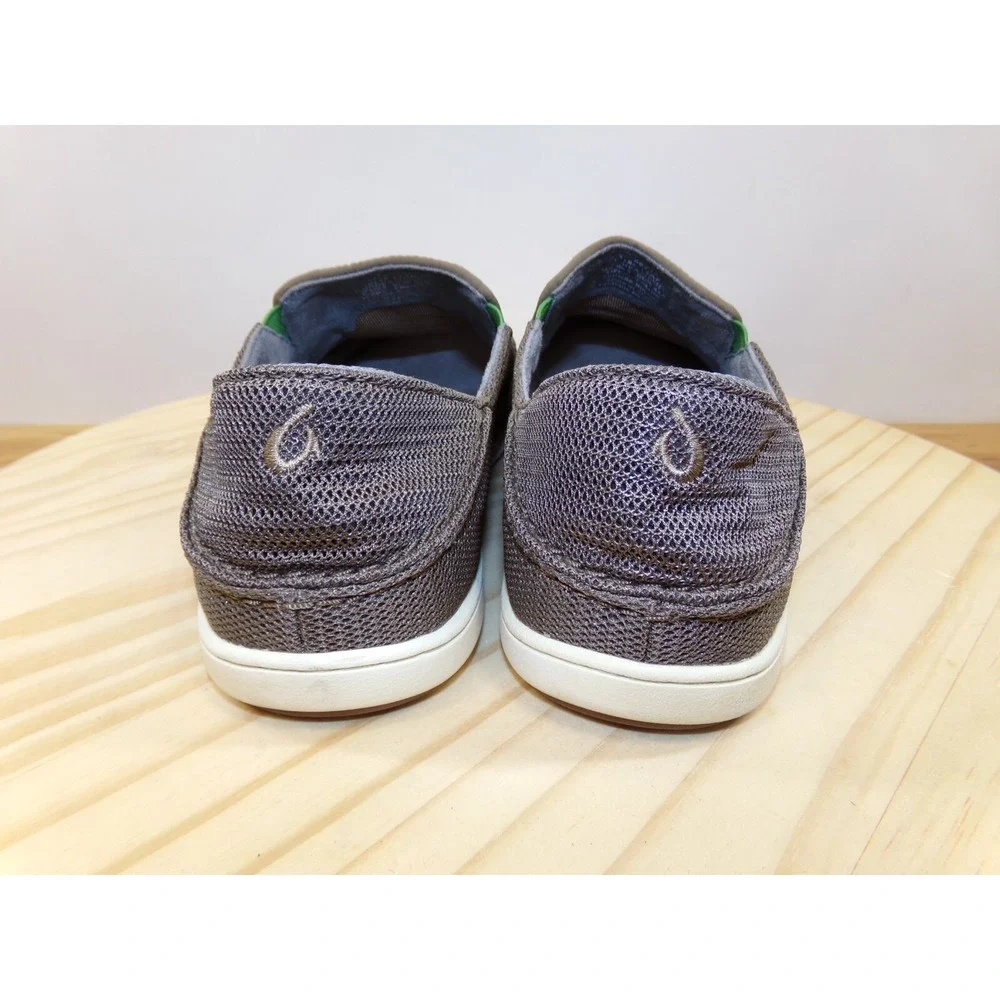 Olukai Nohea Mesh Slip On Shoes Mens Brown Size 9.5‎ Casual Loafers